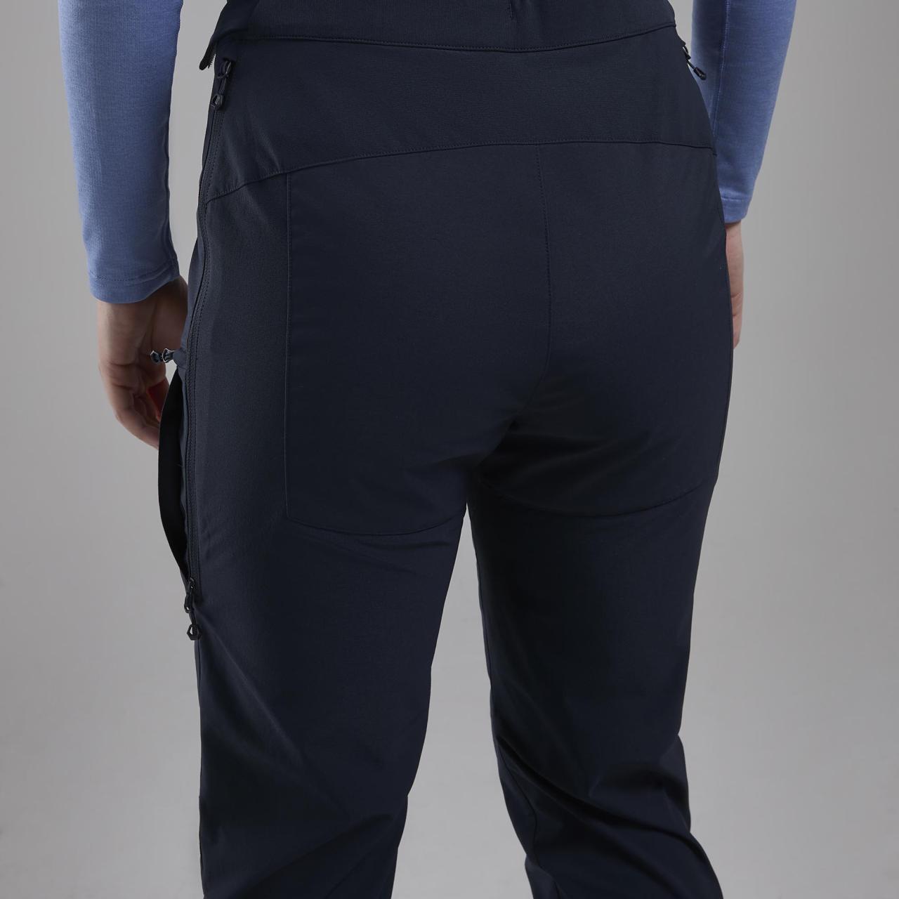 FEM NORDES PANTS-ECLIPSE BLUE-UK14/L dámské kalhoty modré