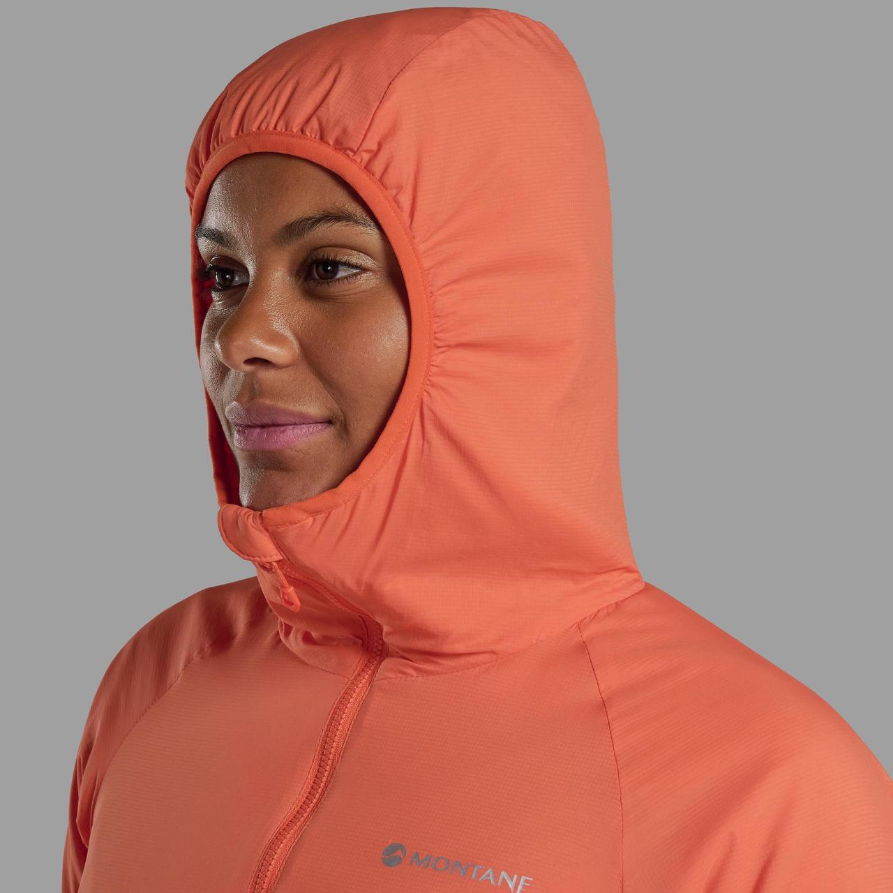 FEM SIROCCO HOODIE-TIGERLILY-UK10/S dámská bunda oranžová