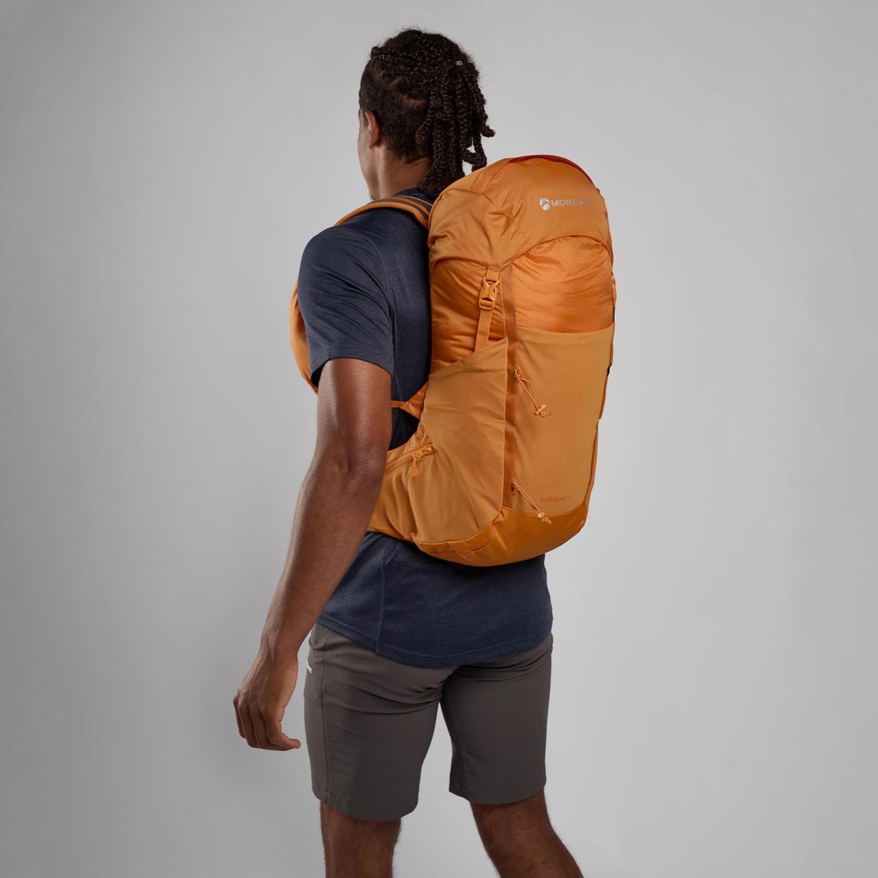 TRAILBLAZER 25-FLAME ORANGE-ONE SIZE unisex batoh žlutooranžový