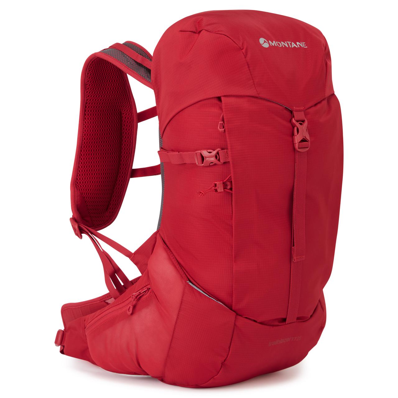 TRAILBLAZER XT 25-ACER RED-ONE SIZE unisex batoh tmavě červený