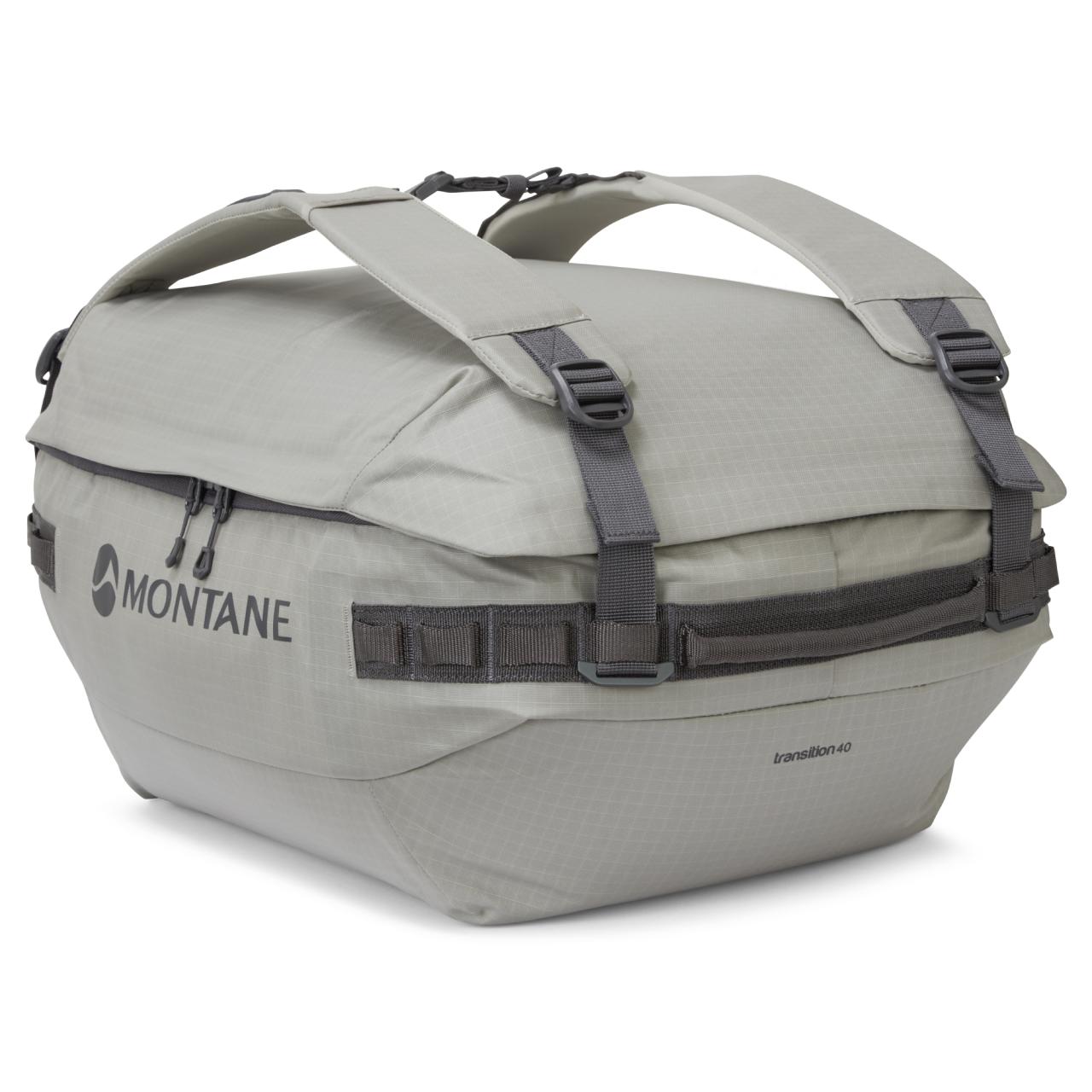 TRANSITION DUFFEL 40L-RIDGE-ONE SIZE taška šedohnědá