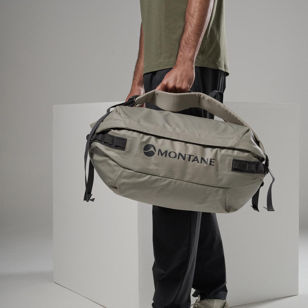 TRANSITION DUFFEL 40L-RIDGE-ONE SIZE taška šedohnědá