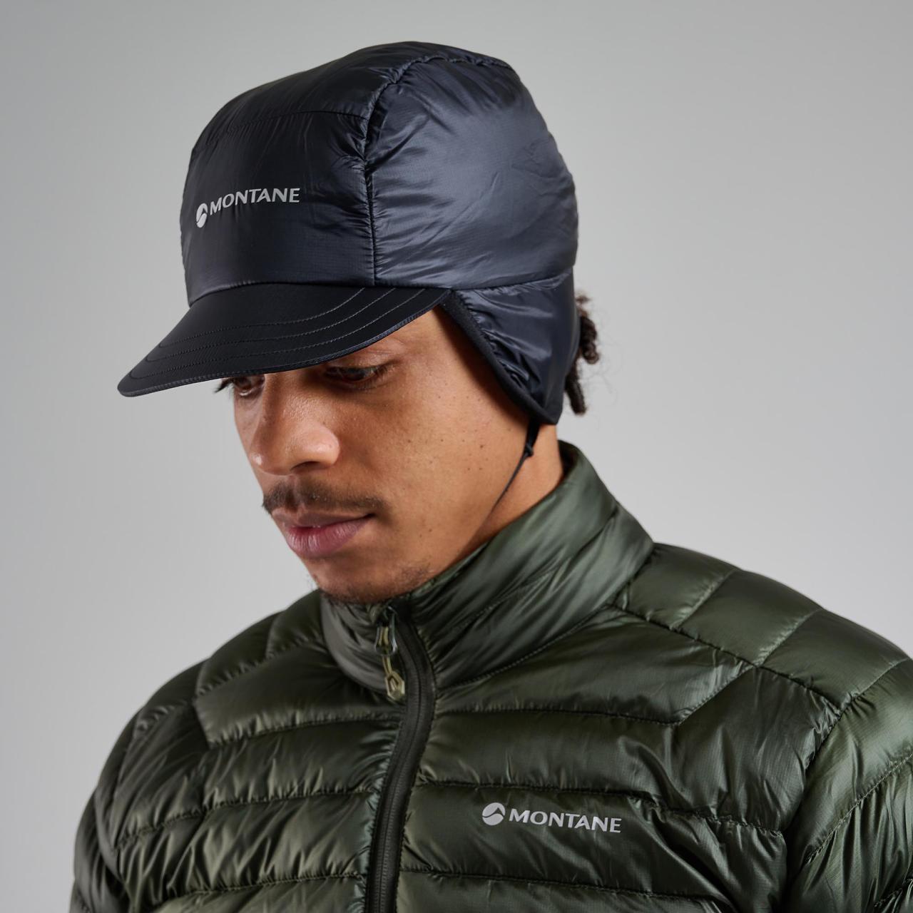 INSULATED MOUNTAIN CAP-BLACK-L unisex čepice černá