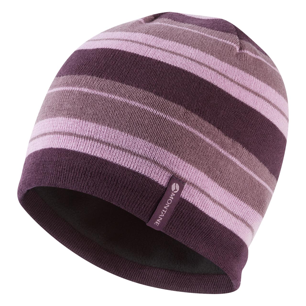 JACK BEANIE REGULAR-MULBERRY-ONE SIZE unisex čepice hnědofialová