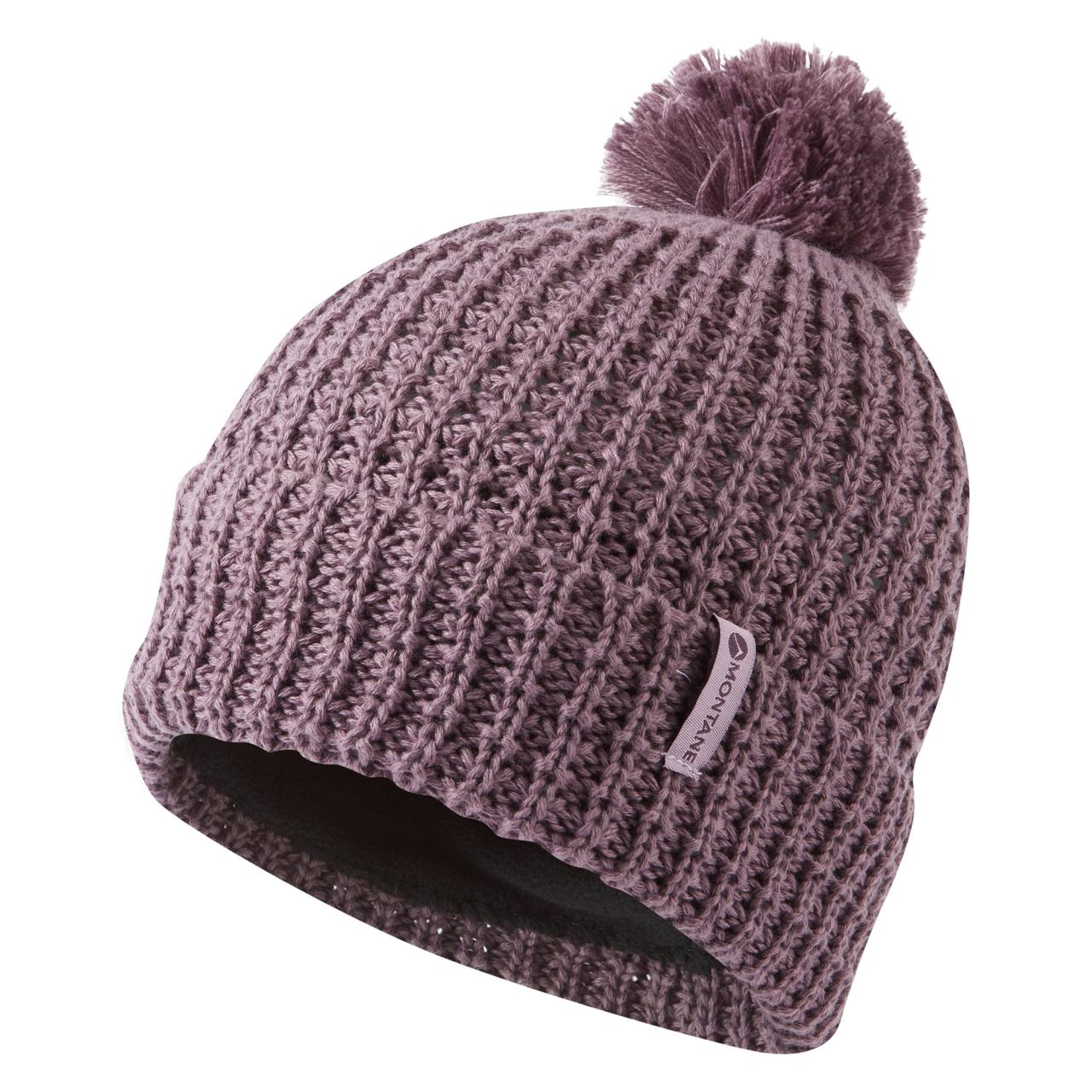 NEV BEANIE-MOONSCAPE-ONE SIZE unisex čepice šedofialová