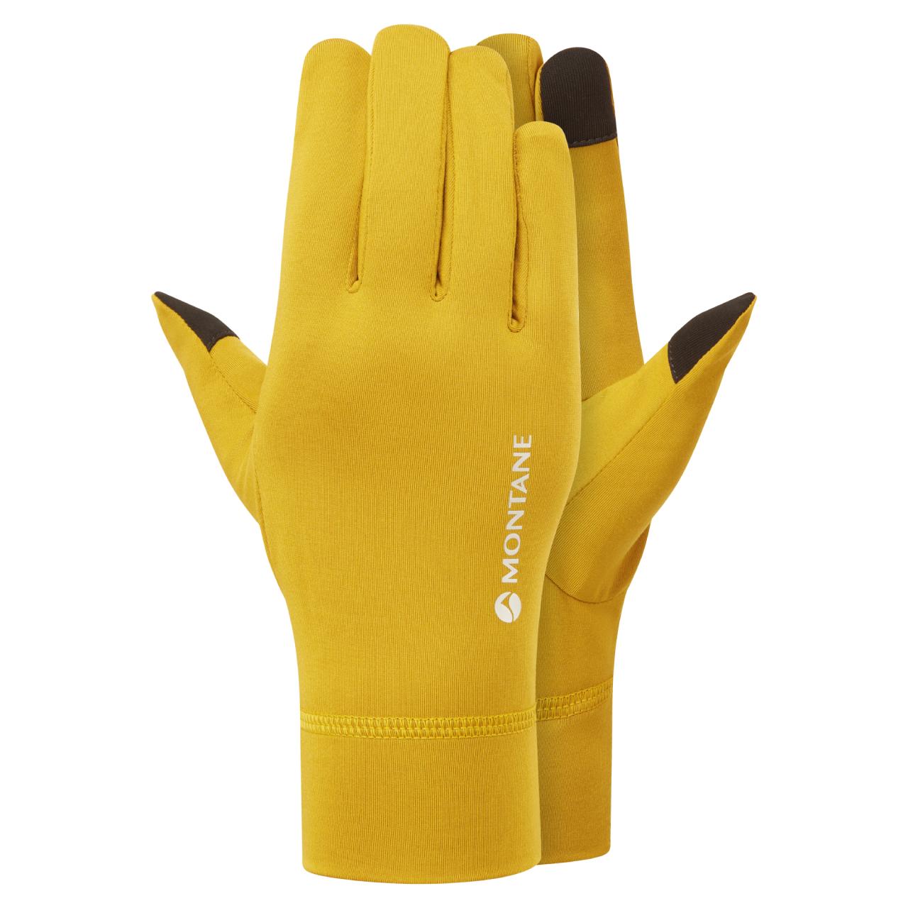 DART XT LINER GLOVE-GINKGO GOLD-M pánské prstové rukavice žluté