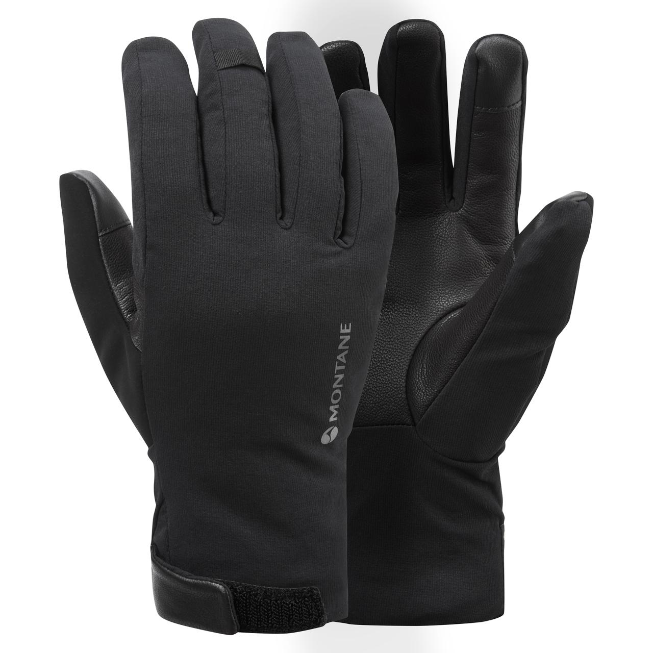 DUALITY GLOVE-BLACK-M pánské prstové rukavice černé