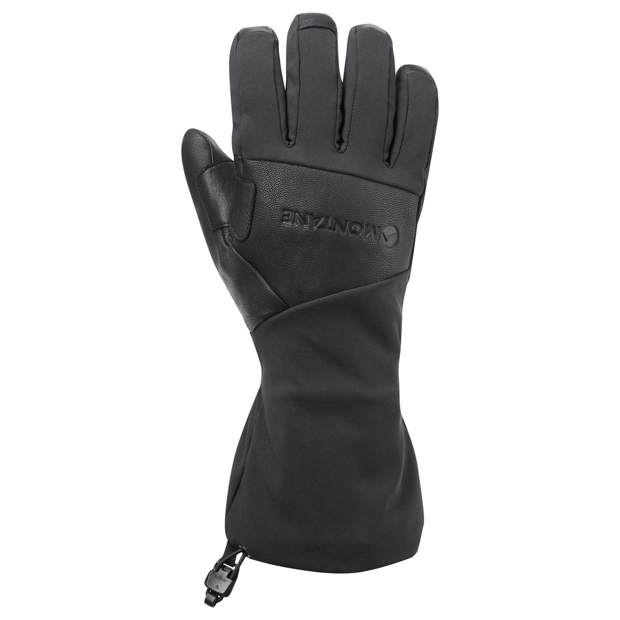 SUPERCELL GLOVE-BLACK-M pánské prstové rukavice černé