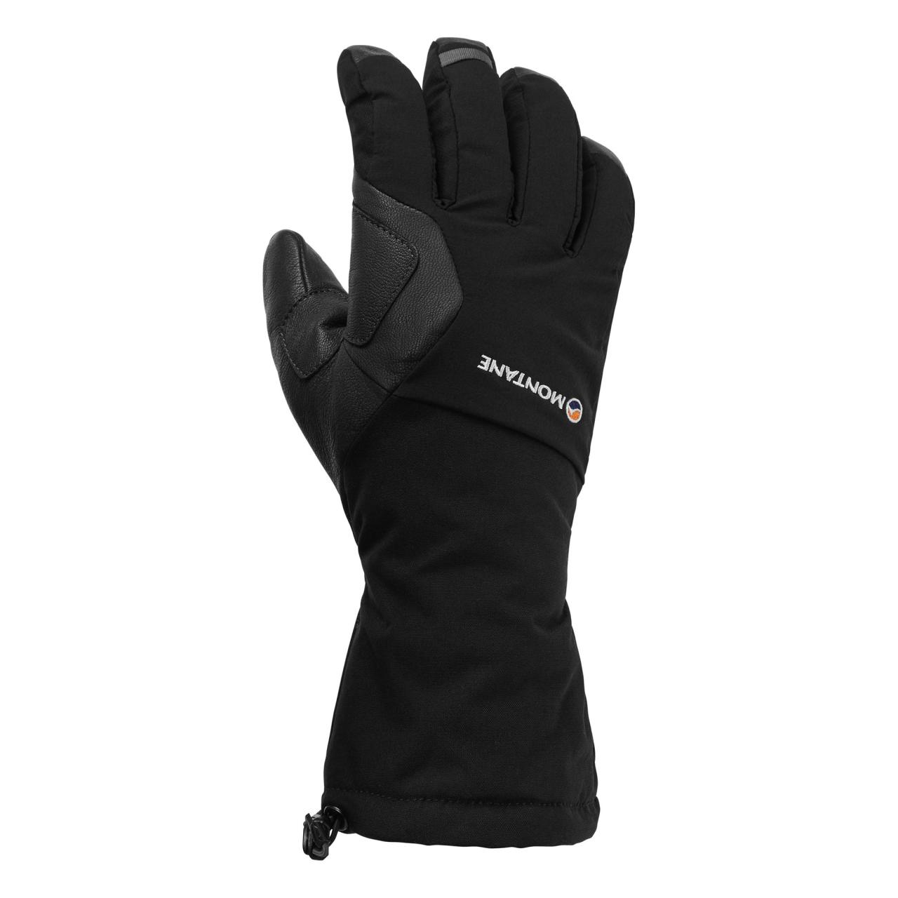 SUPERCELL GLOVE-BLACK-L pánské prstové rukavice černé