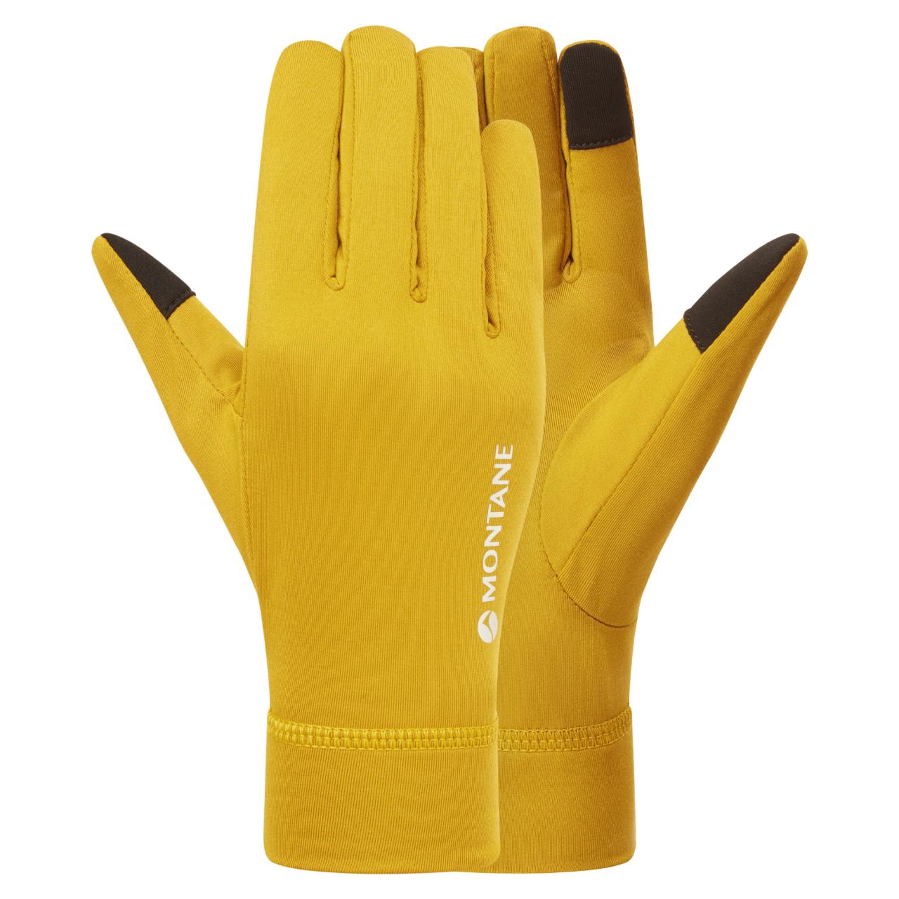 FEM DART XT LINER GLOVE-GINKGO GOLD-L dámské prstové rukavice žluté