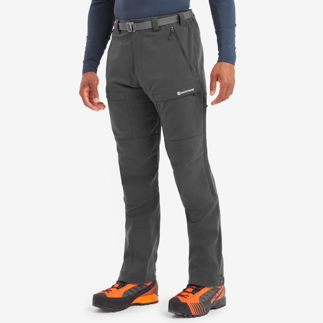TERRA XT PANTS REG LEG-MIDNIGHT GREY-36/XL pánské kalhoty tmavě šedé