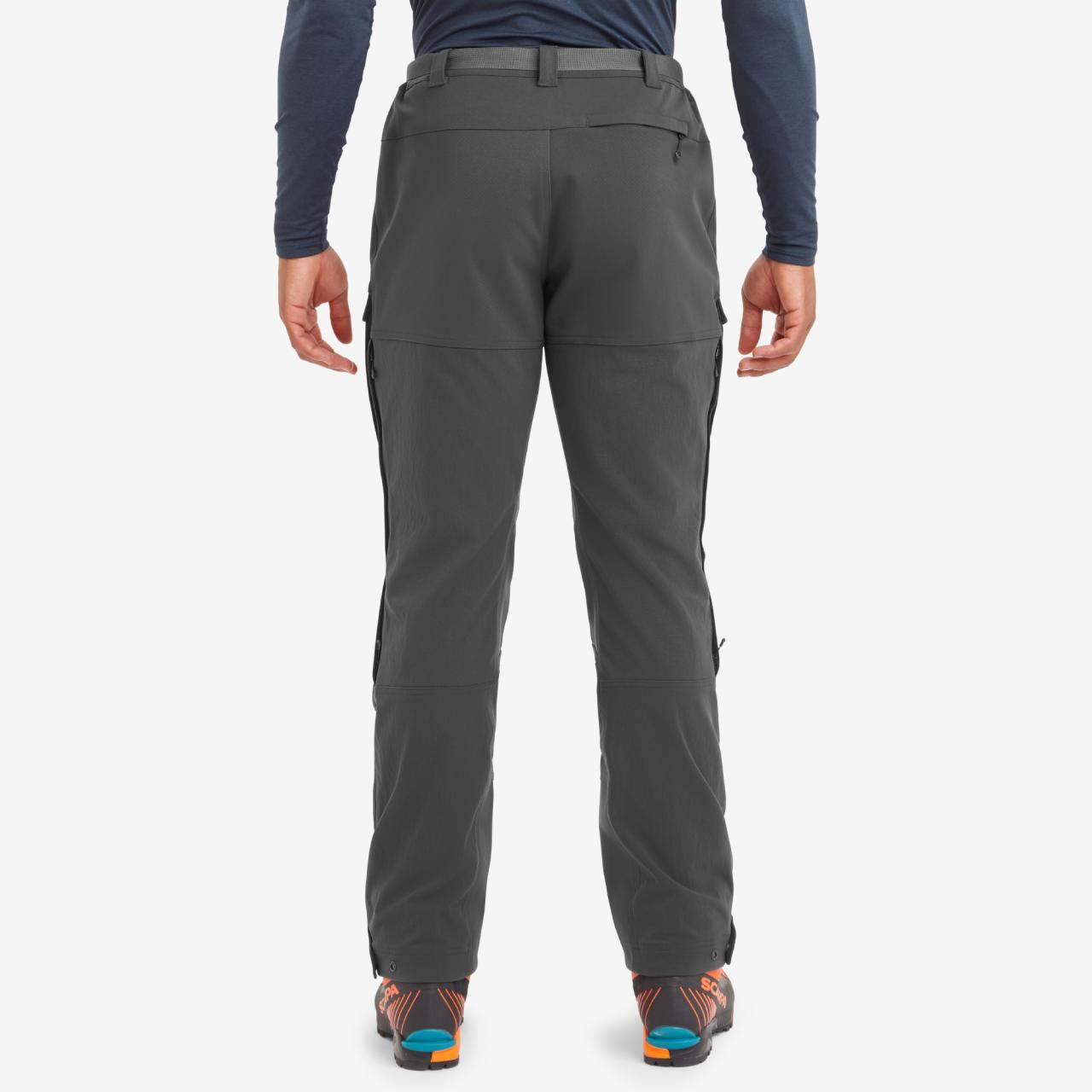 TERRA XT PANTS SHORT LEG-MIDNIGHT GREY-36/XL Short pánské kalhoty tmavě šedé