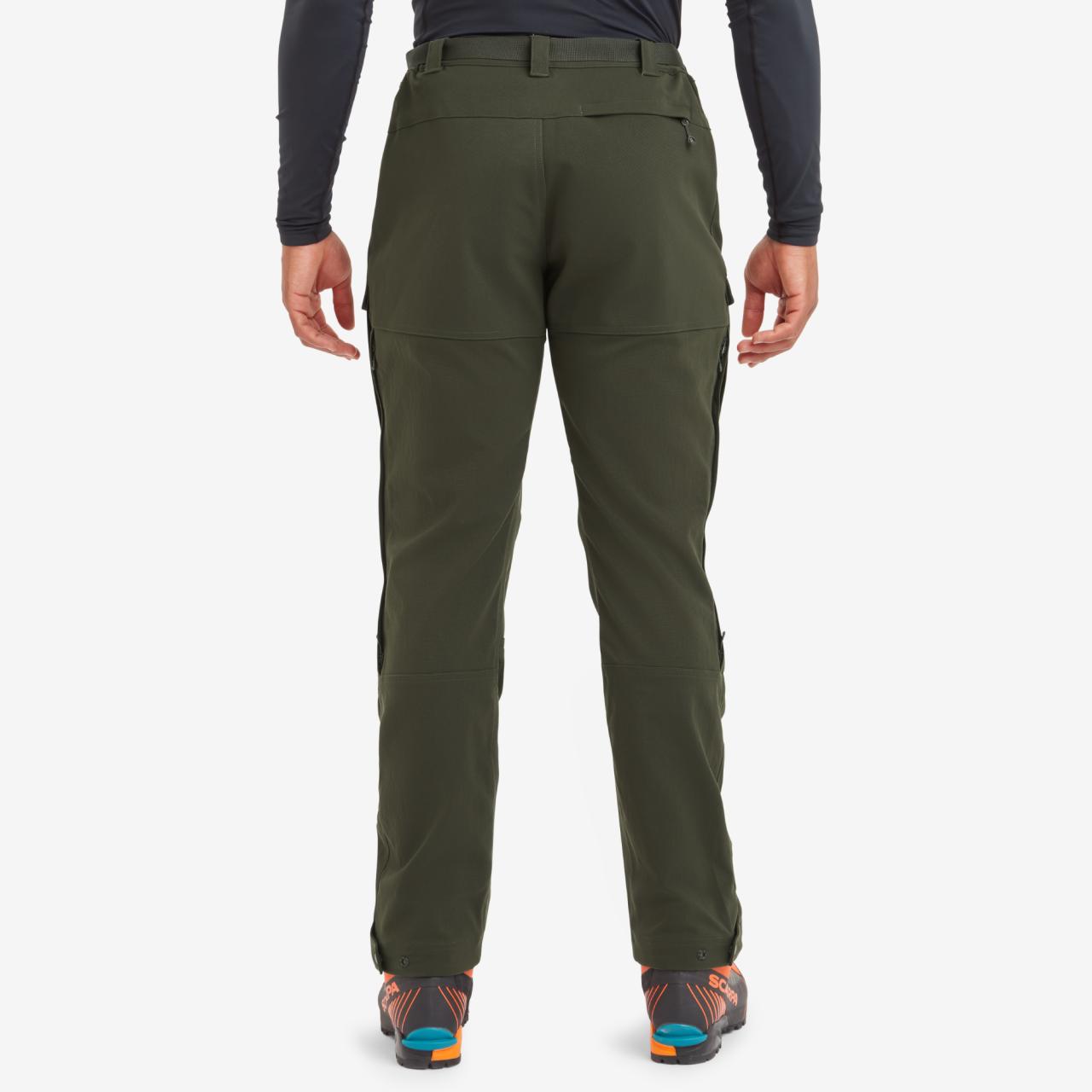 TERRA XT PANTS SHORT LEG-OAK GREEN-36/XL Short pánské kalhoty zelné