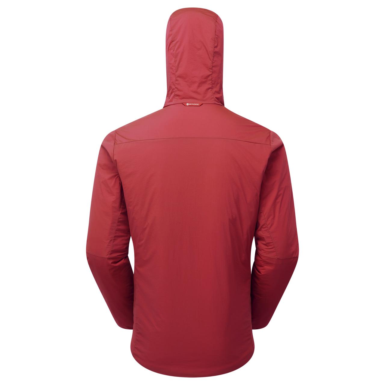 FIREBALL HOODIE-ACER RED-XL pánská bunda tmavě červená