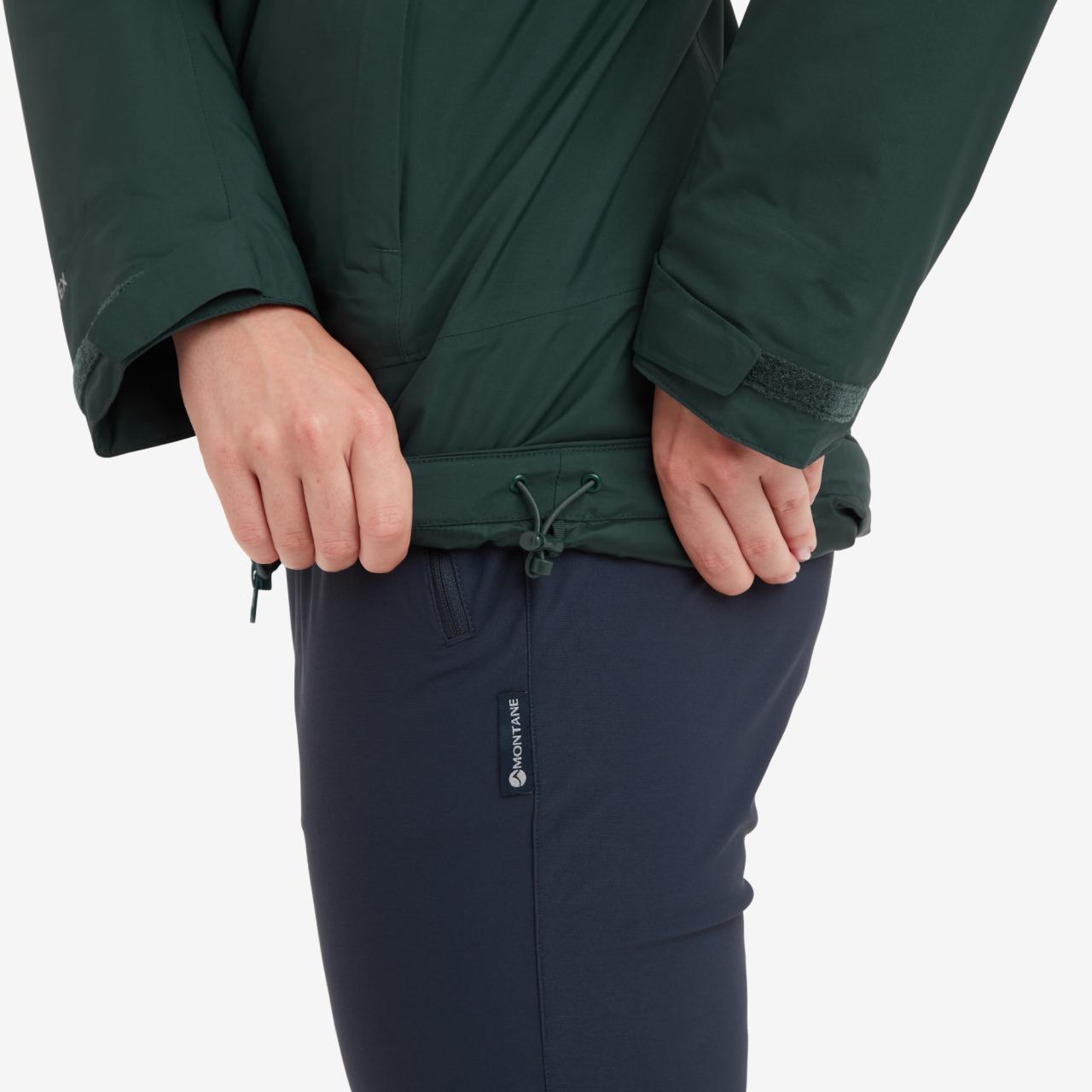 FEM DUALITY LITE JACKET-DEEP FOREST-UK10/S dámská bunda tmavě zelená