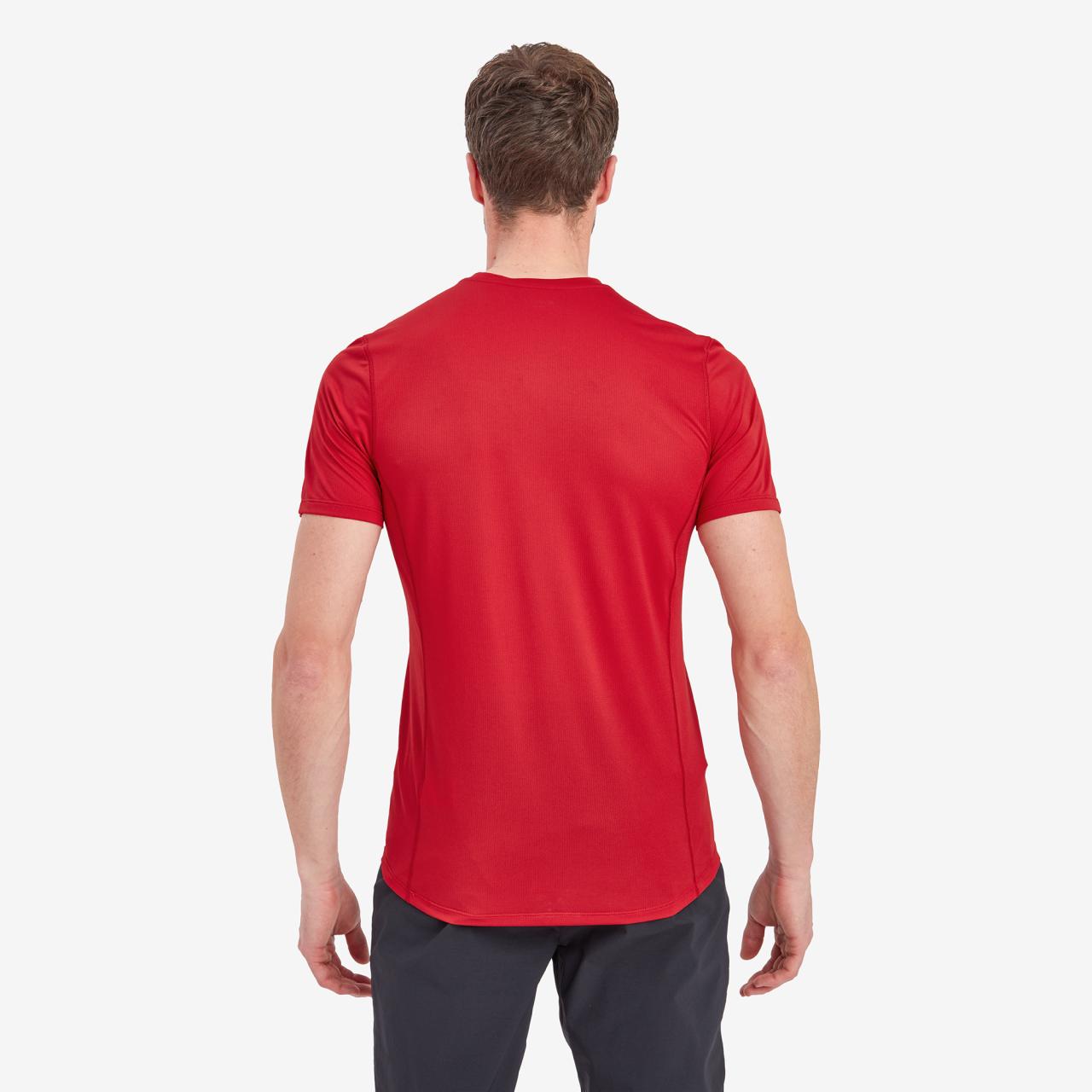 DART LITE T-SHIRT-ACER RED-M pánské tričko tmavě červené