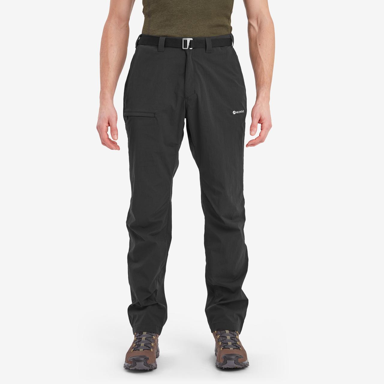 TERRA LITE PANTS SHORT LEG-BLACK-36/XL pánské kalhoty černé