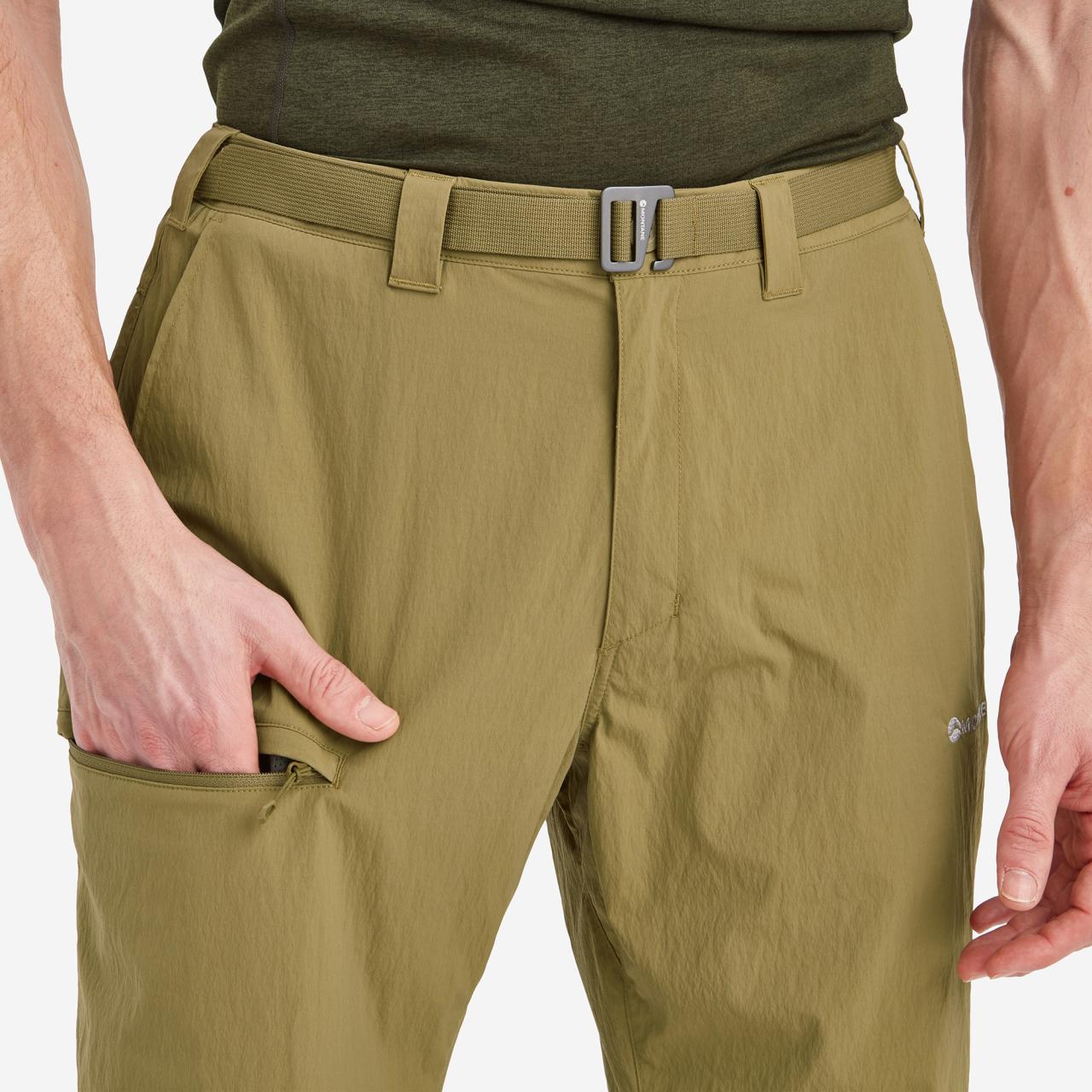 TERRA LITE PANTS LONG LEG-OLIVE-32/M pánské kalhoty zelené