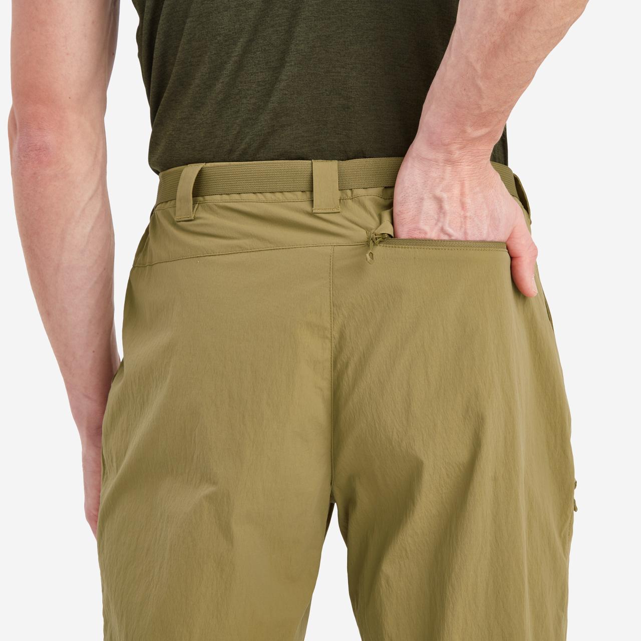 TERRA LITE PANTS REG LEG-OLIVE-38/XXL pánské kalhoty zelené