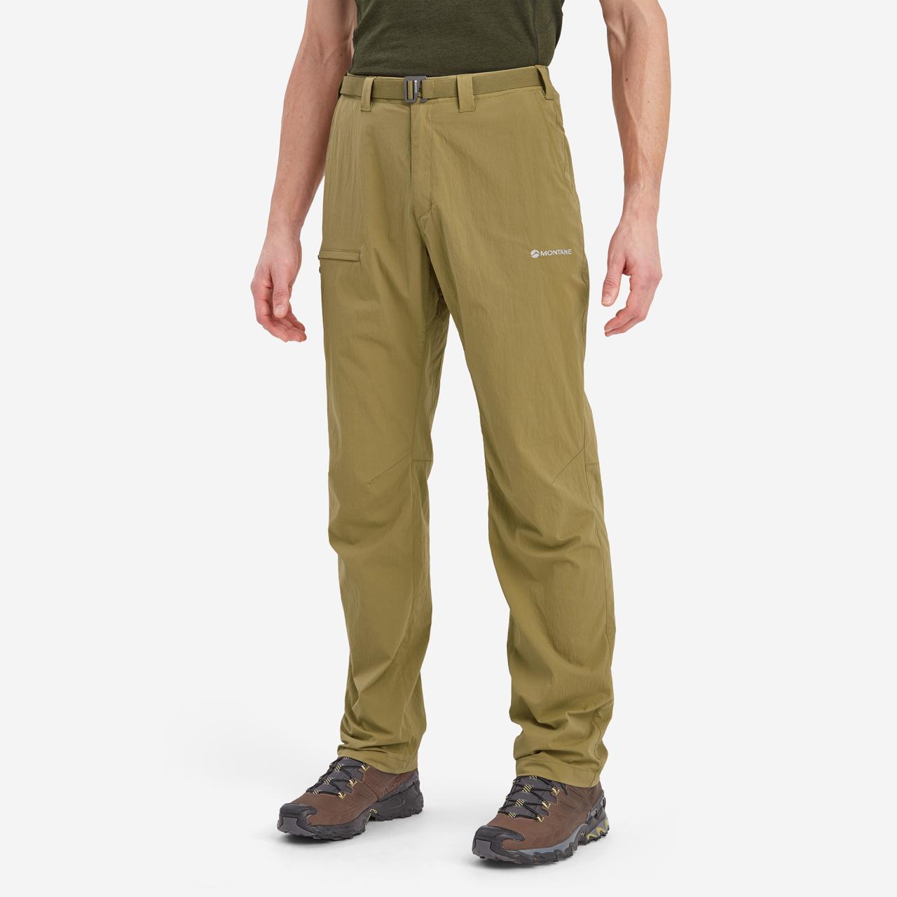 TERRA LITE PANTS SHORT LEG-OLIVE-28/XS pánské kalhoty zelené