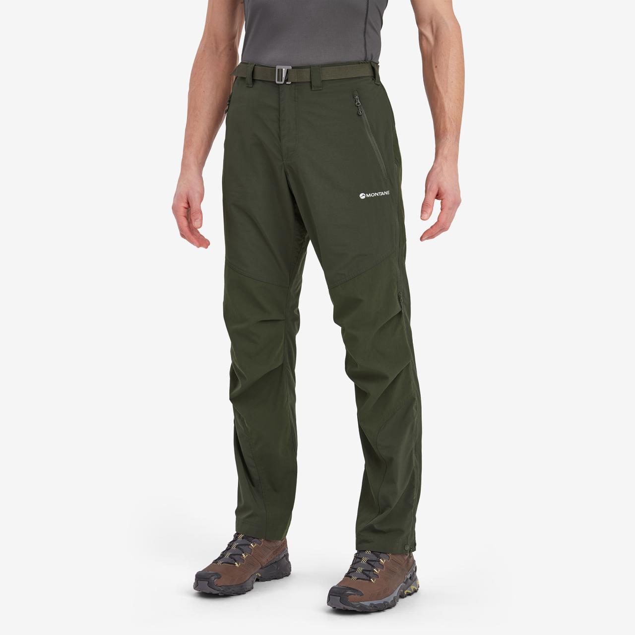 TERRA PANTS LONG LEG-OAK GREEN-32/M pánské kalhoty zelené