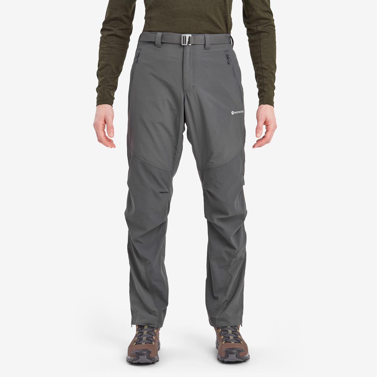 TERRA PANTS LONG LEG-SLATE-36/XL pánské kalhoty šedé