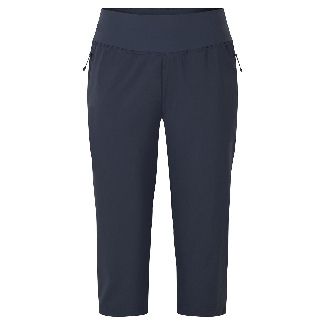FEM TUCANA LITE CAPRI PANTS-ECLIPSE BLUE-UK16/XL dámské kalhoty modré