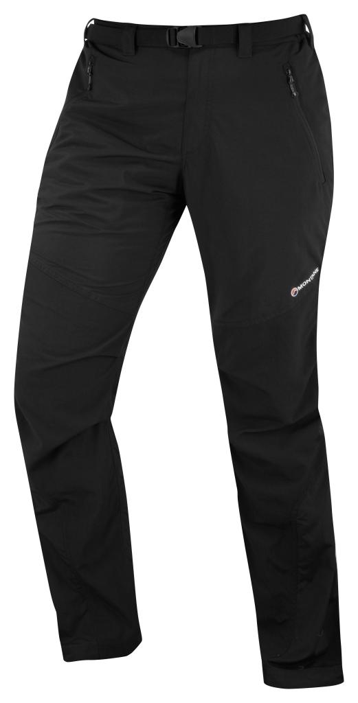 TERRA PANTS REG LEG-BLACK-40/XXXL pánské kalhoty černé