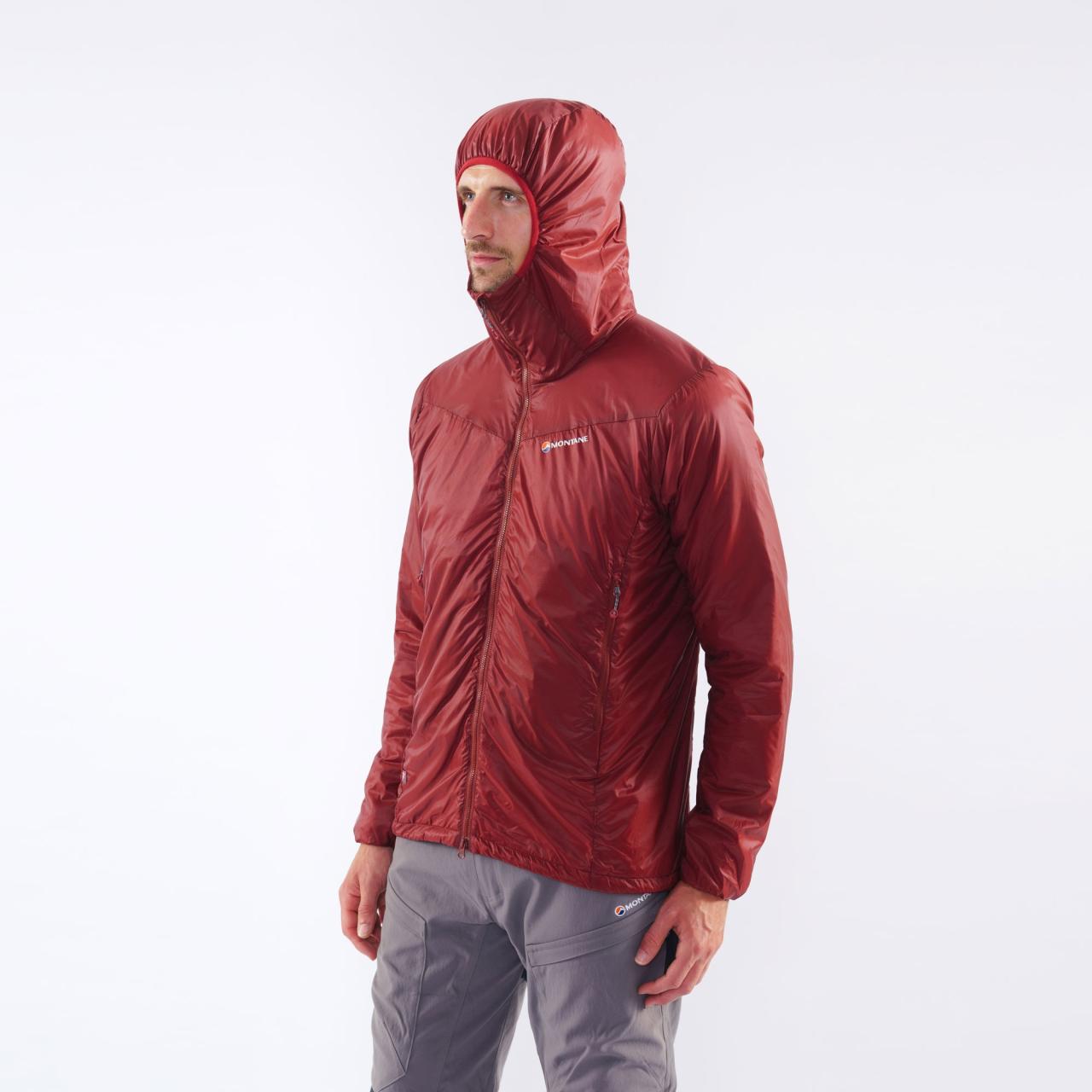 PRISM ULTRA JKT-REDWOOD-M pánská bunda červená