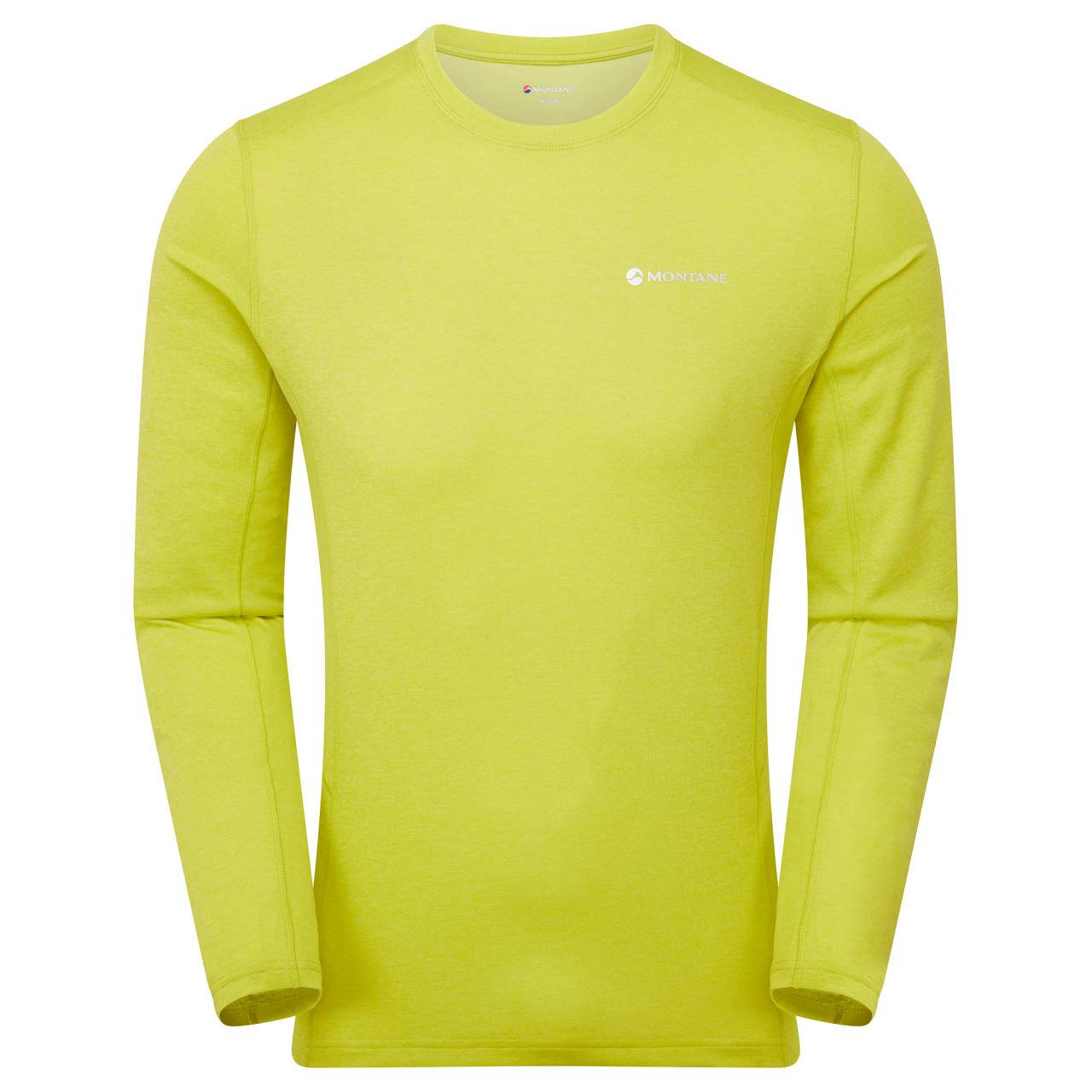 DART LONG SLEEVE T-SHIRT-CITRUS SPRING-M pánské triko dlouhý ruk. žlutozelené