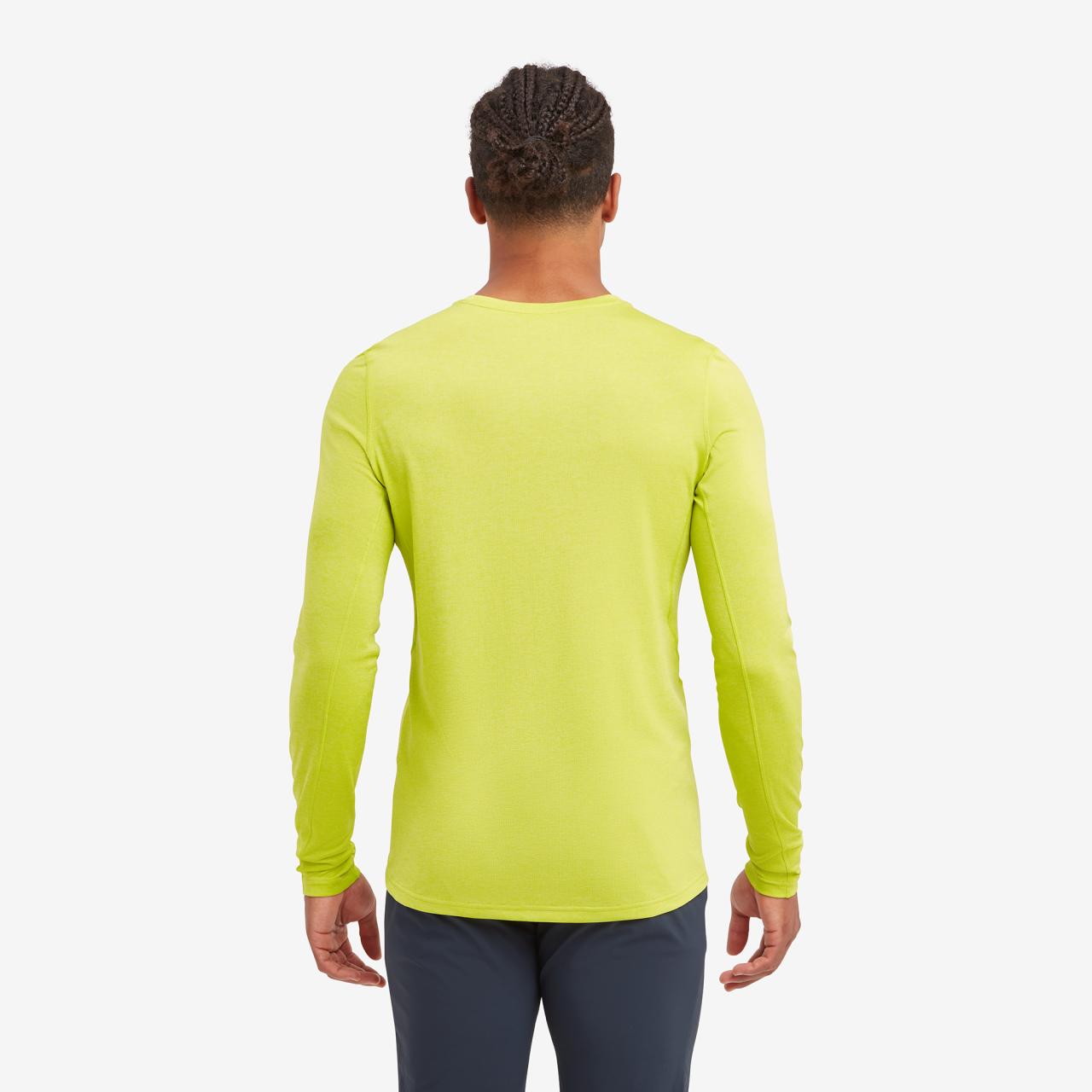 DART LONG SLEEVE T-SHIRT-CITRUS SPRING-XS pánské triko dlouhý ruk. žlutozelené