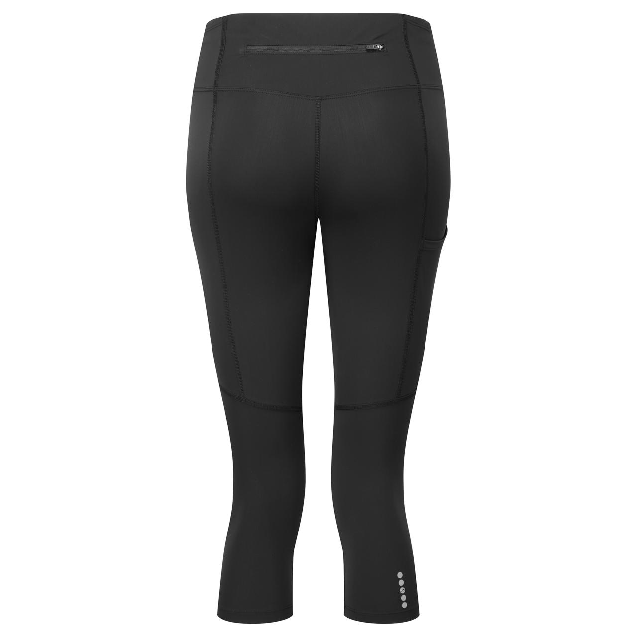FEM SLIPSTREAM 3/4 TRAIL TIGHTS-REG LEG-BLACK-UK10/S dámské kalhoty černé