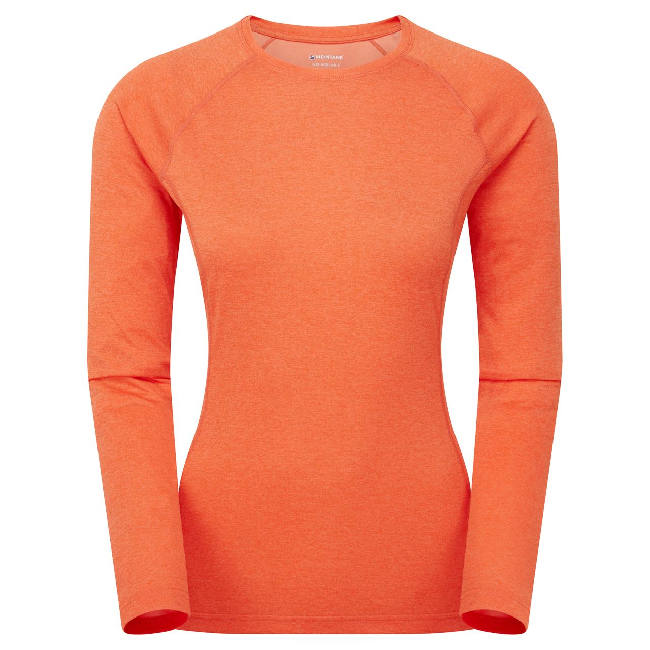 FEM DART LONG SLEEVE T-SHIRT-TIGERLILY-UK12/M dámské triko dlouhý ruk. oranžové