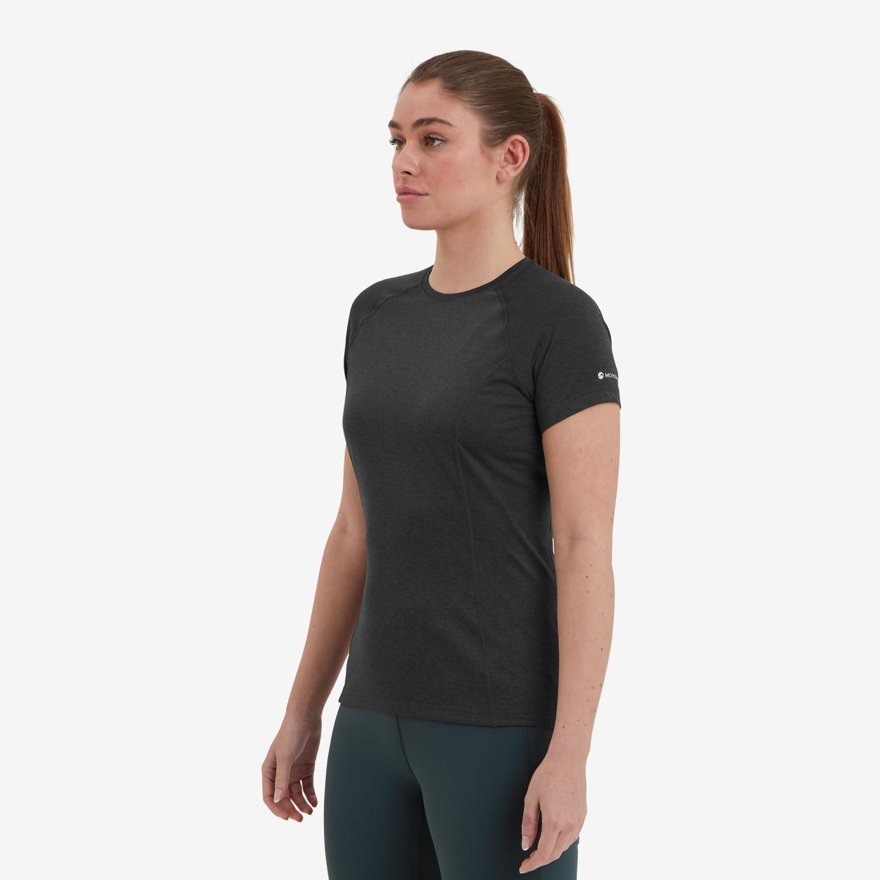 FEM DART T-SHIRT-BLACK-UK10/S dámské triko černé