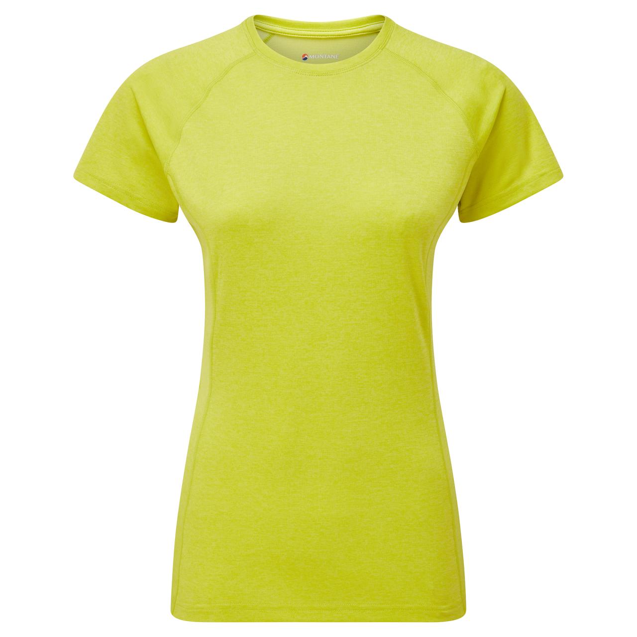 FEM DART T-SHIRT-CITRUS SPRING-UK8/XS dámské triko žlutozelené