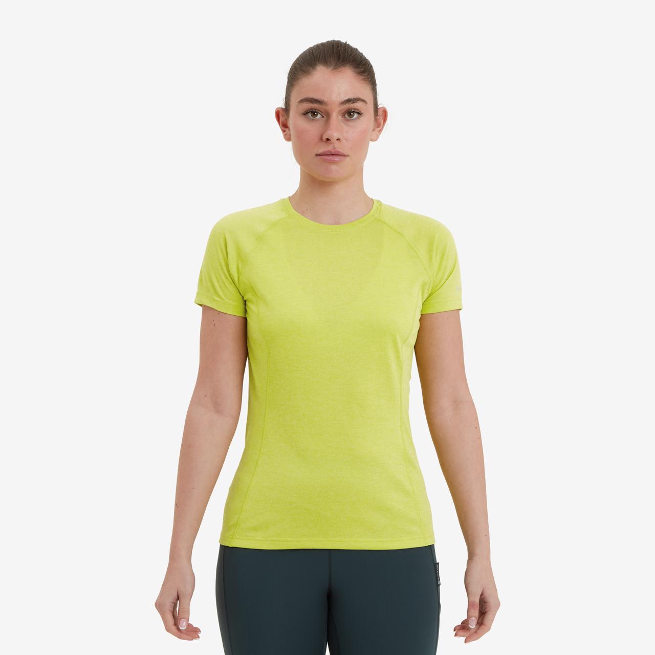FEM DART T-SHIRT-CITRUS SPRING-UK8/XS dámské triko žlutozelené