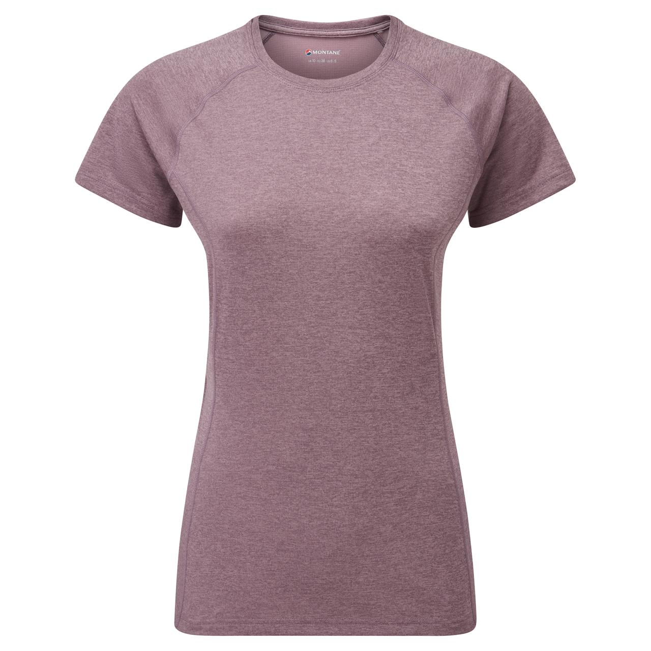FEM DART T-SHIRT-MOONSCAPE-UK14/L dámské triko šedofialové