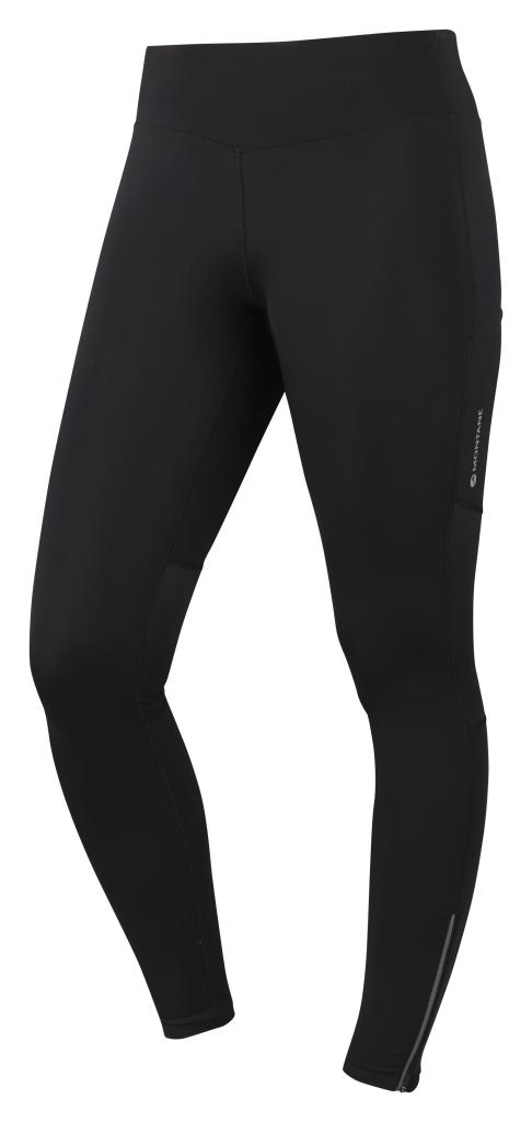FEM KATLA LONG TRAIL TIGHTS-BLACK-UK10/S dámské kalhoty černé