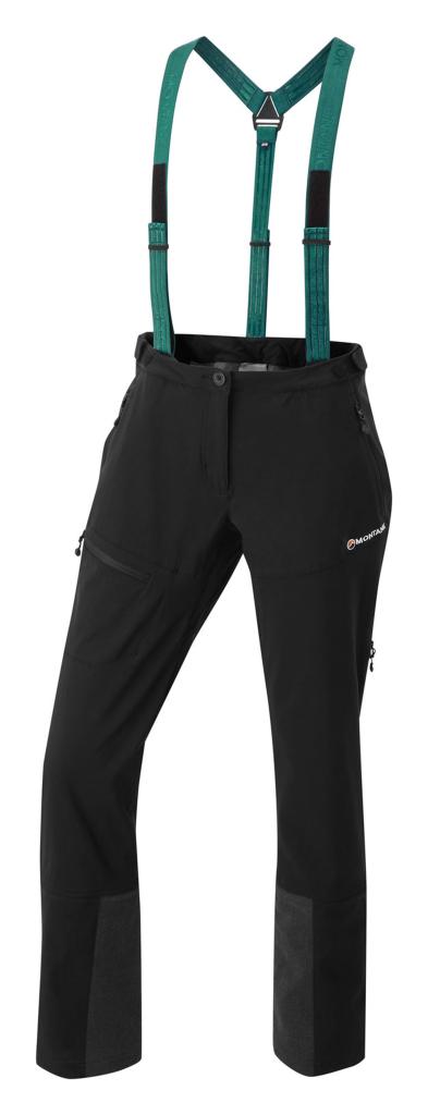 FEM GRADIENT PANTS-REG LEG-BLACK-UK10/S dámské kalhoty černé