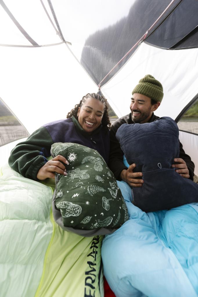 COMPRESS PILLOW CINCH Regular Woodland polštářek potisk lesní motivy