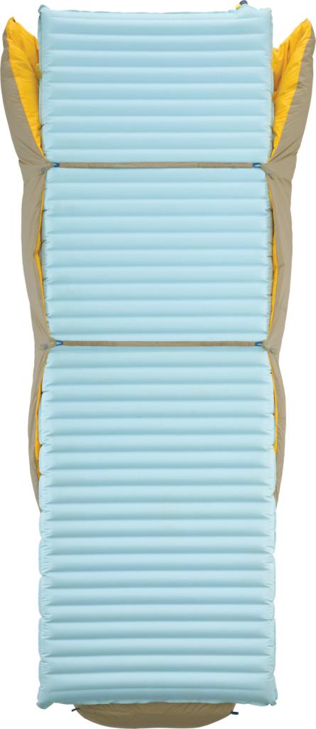 CORUS 32F/0C Regular Twill péřová přikrývka hnědožlutá