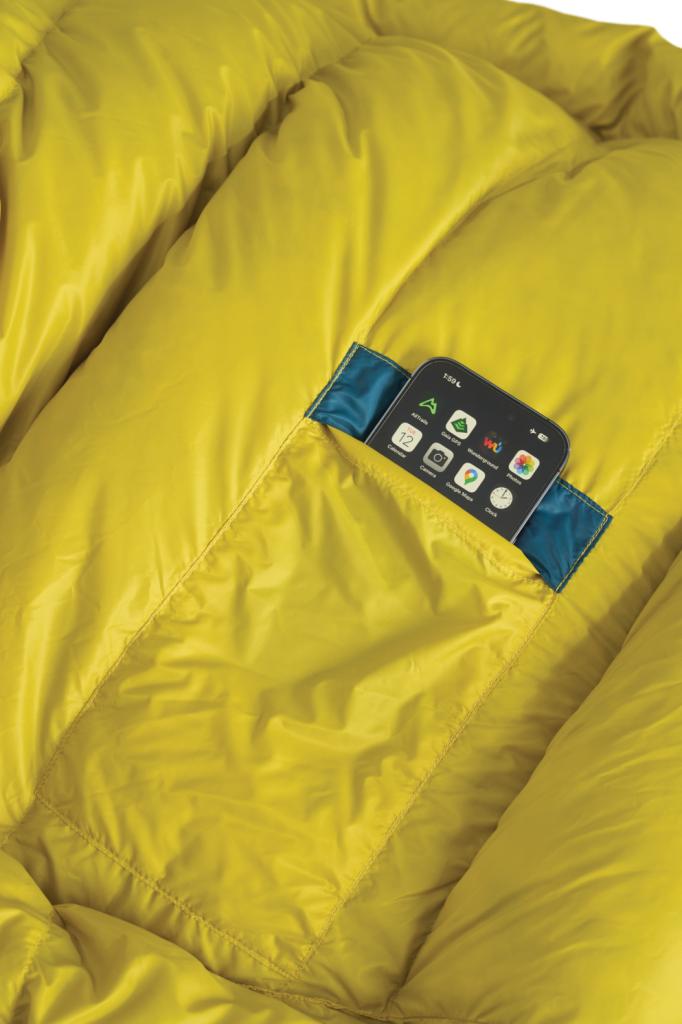 PARSEC 0F/-18C Regular Reflecting Pond péřový spacák modrý