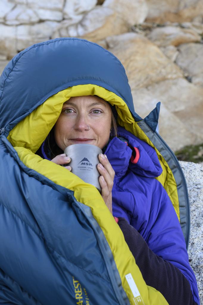 PARSEC 0F/-18C Regular Reflecting Pond péřový spacák modrý