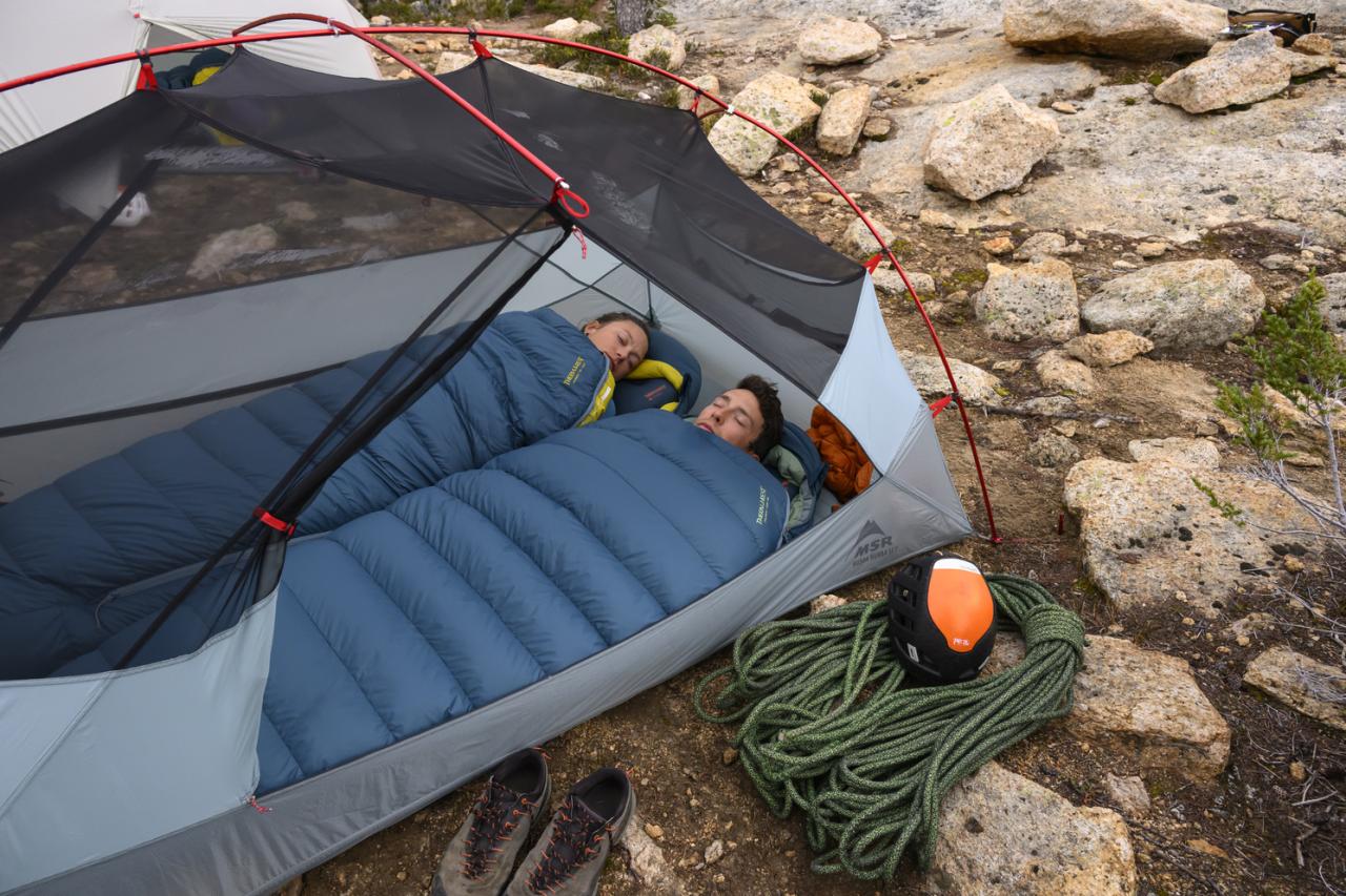 PARSEC 0F/-18C Regular Reflecting Pond péřový spacák modrý