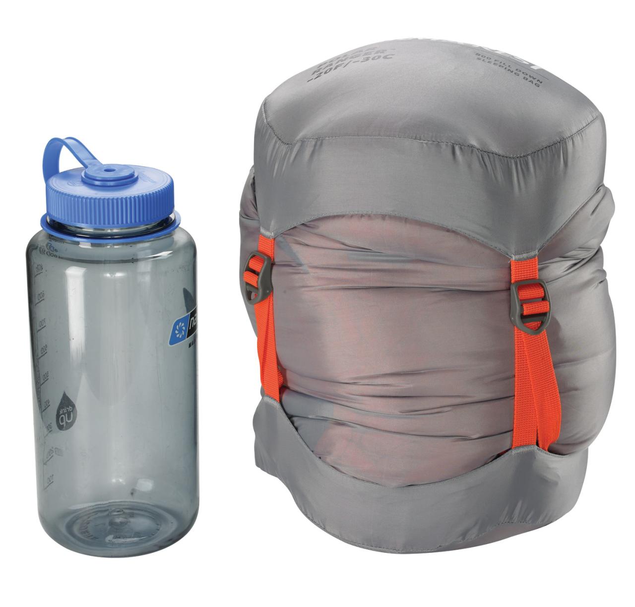 POLAR RANGER -20F/-30C Regular Flame/Orange péřový spacák oranžový