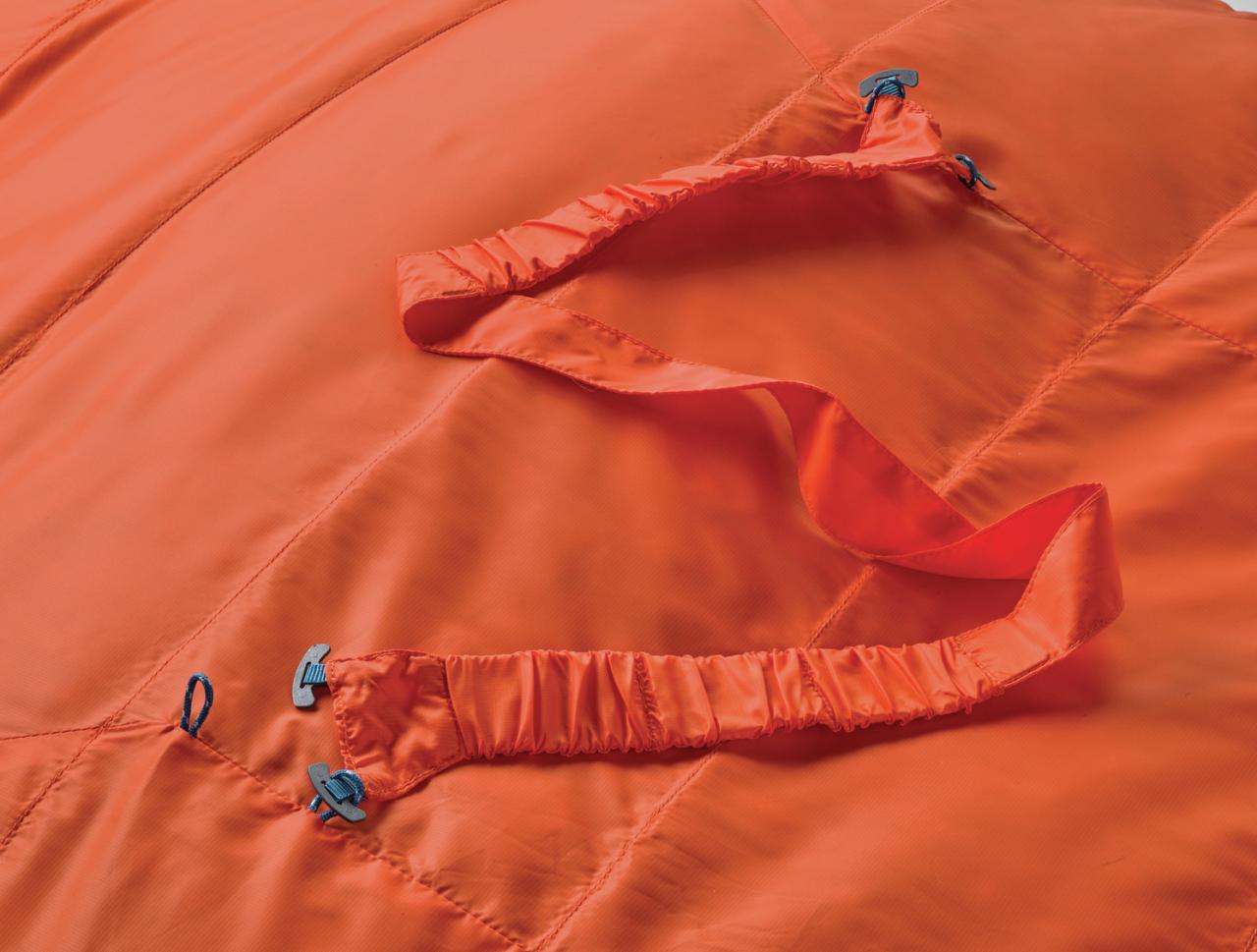 POLAR RANGER -20F/-30C Regular Flame/Orange péřový spacák oranžový