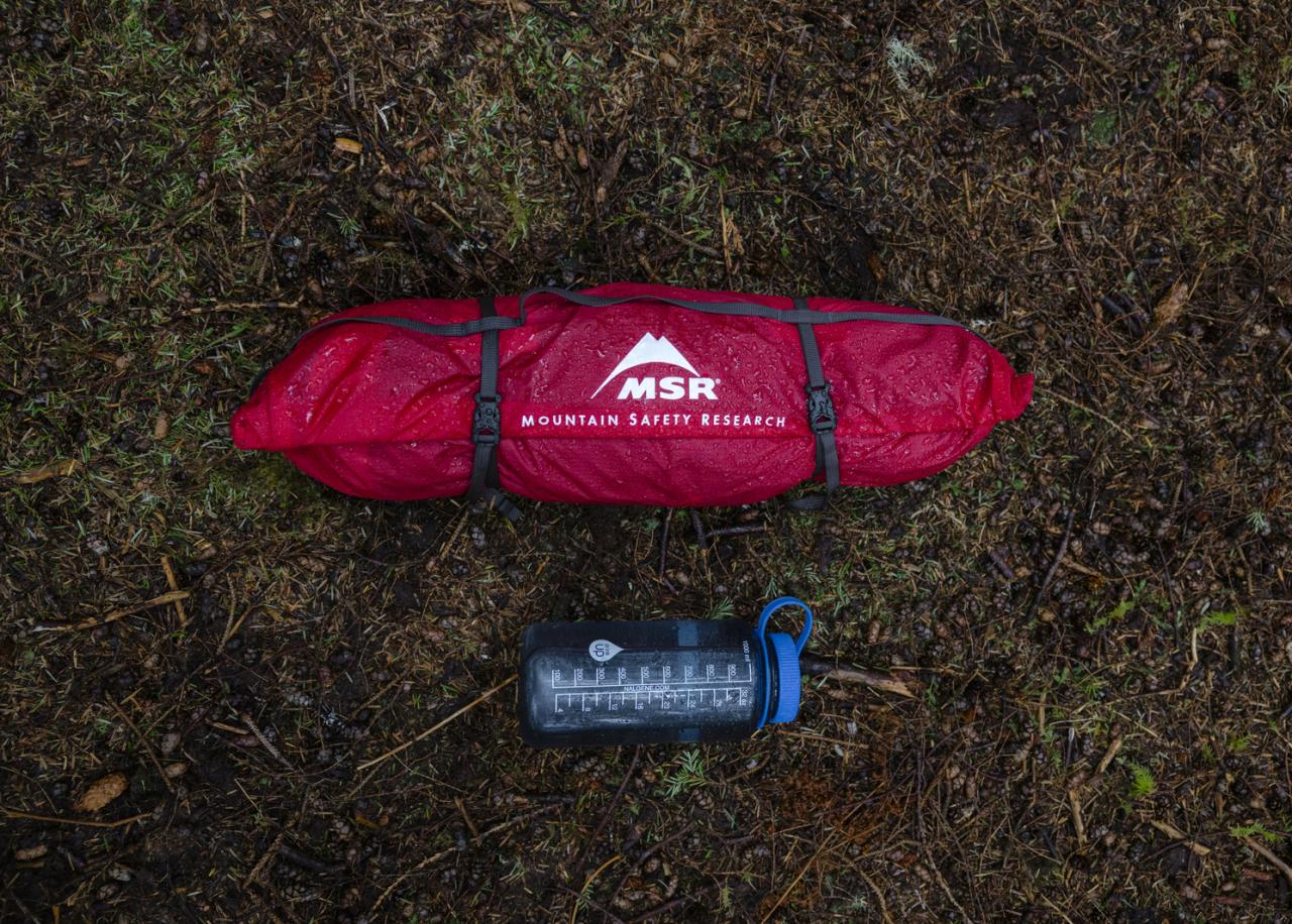 HUBBA HUBBA HD 1P Olive Night  stan zeleno/modrošedý pro 1 osobu