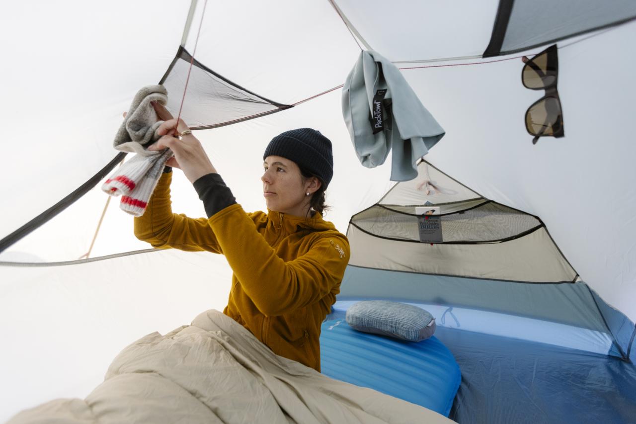 HUBBA HUBBA HD 2P Olive Night  stan zeleno/modrošedý pro 2 osoby