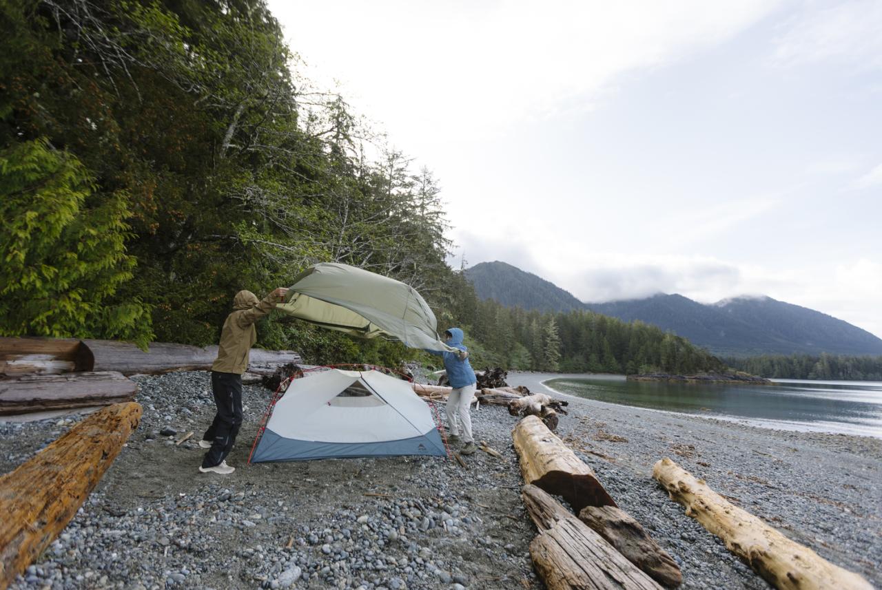 HUBBA HUBBA HD 2P Olive Night  stan zeleno/modrošedý pro 2 osoby