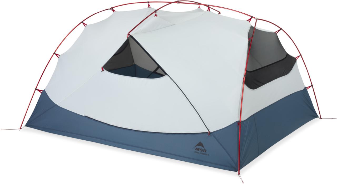 HUBBA HUBBA HD 3P Olive Night  stan zeleno/modrošedý pro 3 osoby